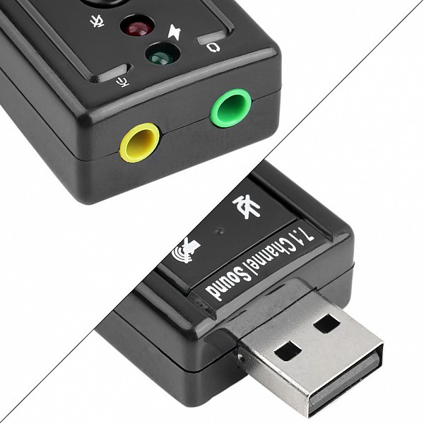 USB Sound Card 7.1, звукова карта